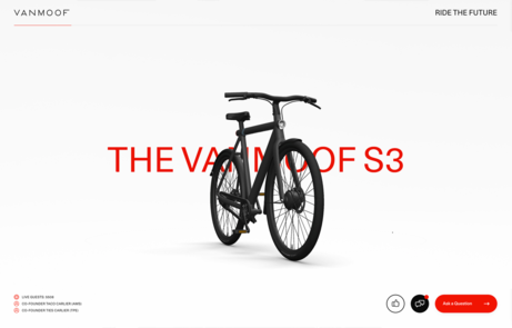 vanmoof phone mount