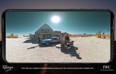 Bradley Cooper VR for IWC Schaffhausen x Google Spotlight Stories