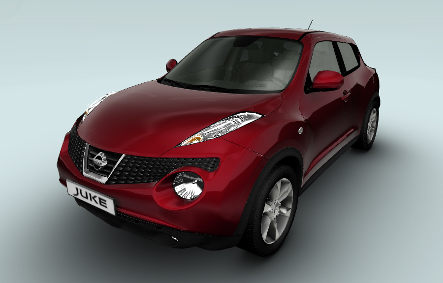 Nissan Juke 3d model