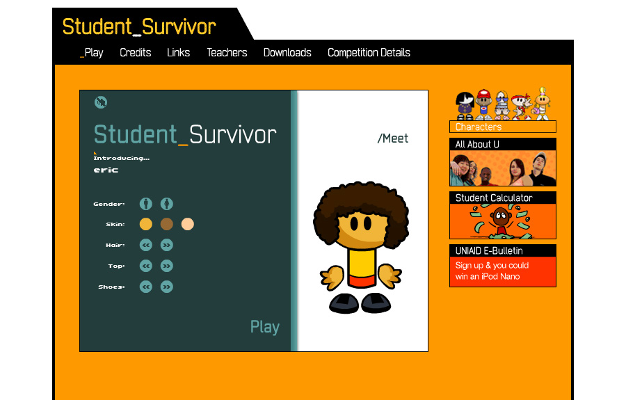 Student survivor game sequel launched, Student finance