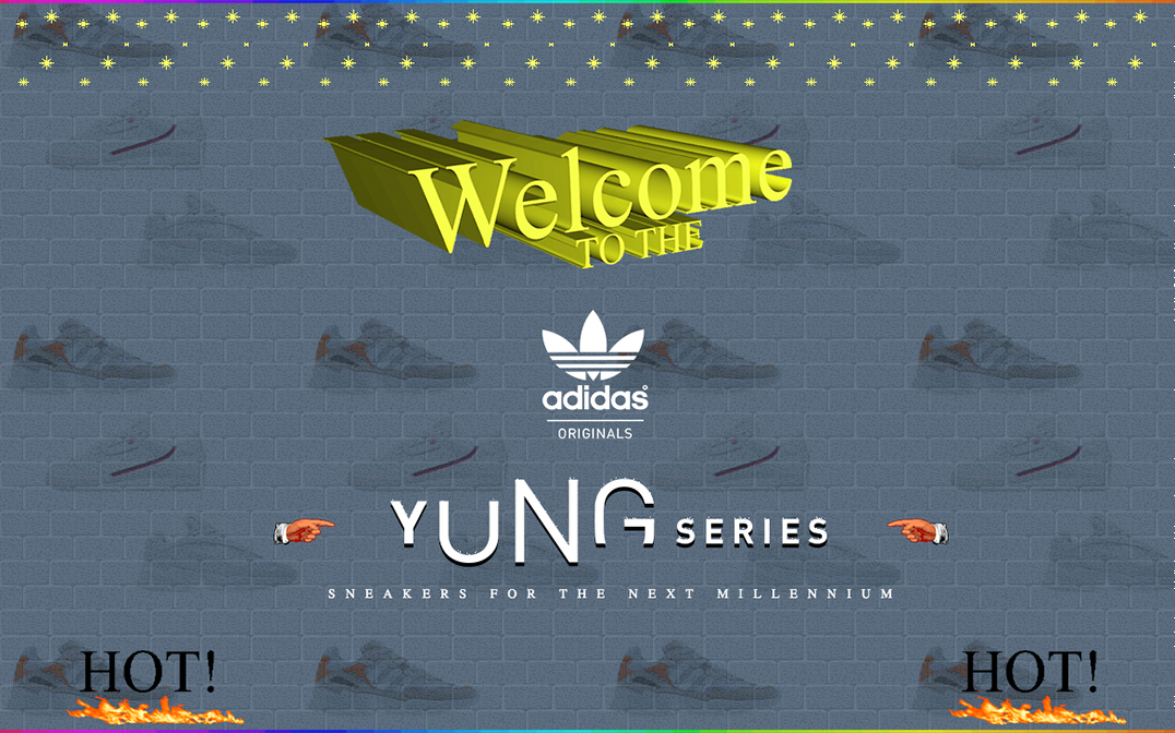 Homepages design idea #400: adidas Yung