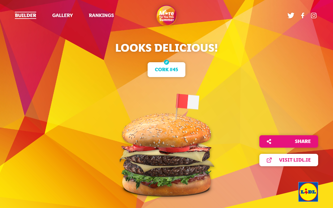 Lidl - Build a Burger - The FWA