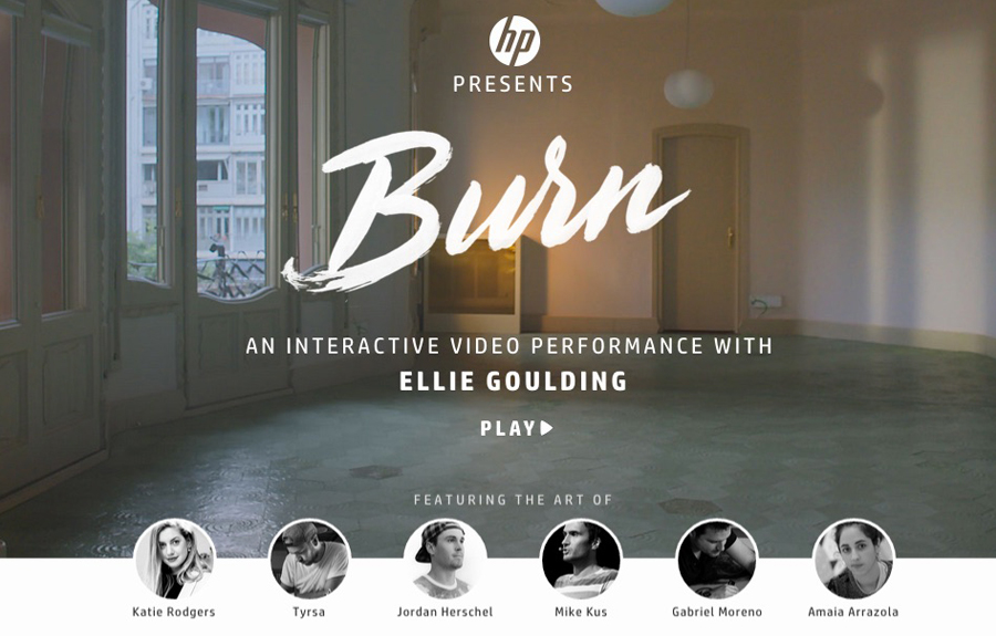 Burn - An Interactive Performance - The FWA
