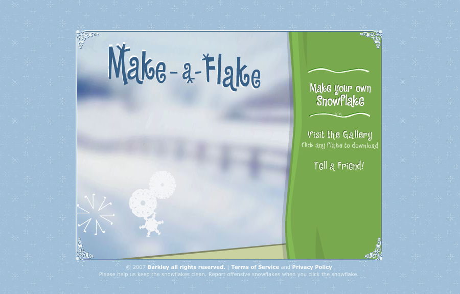 Make a Flake The FWA