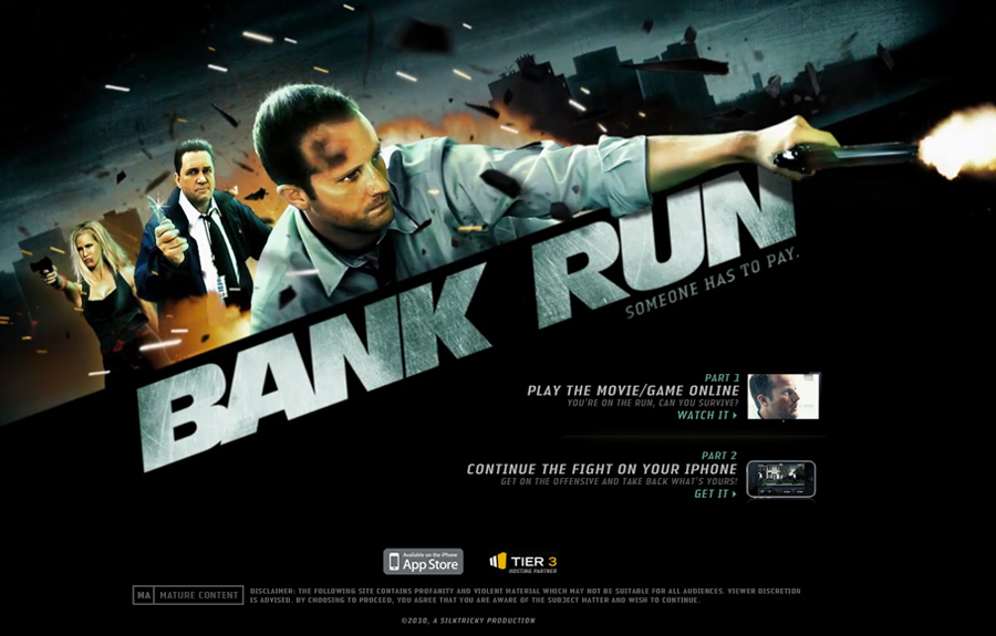 Bank run. Bank Robber Flash game. Run the site.