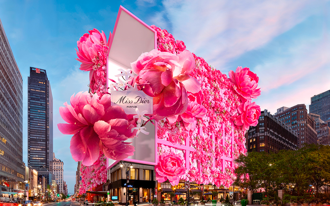 Miss Dior AR Experience for Macy s Flower Show 2024 The FWA