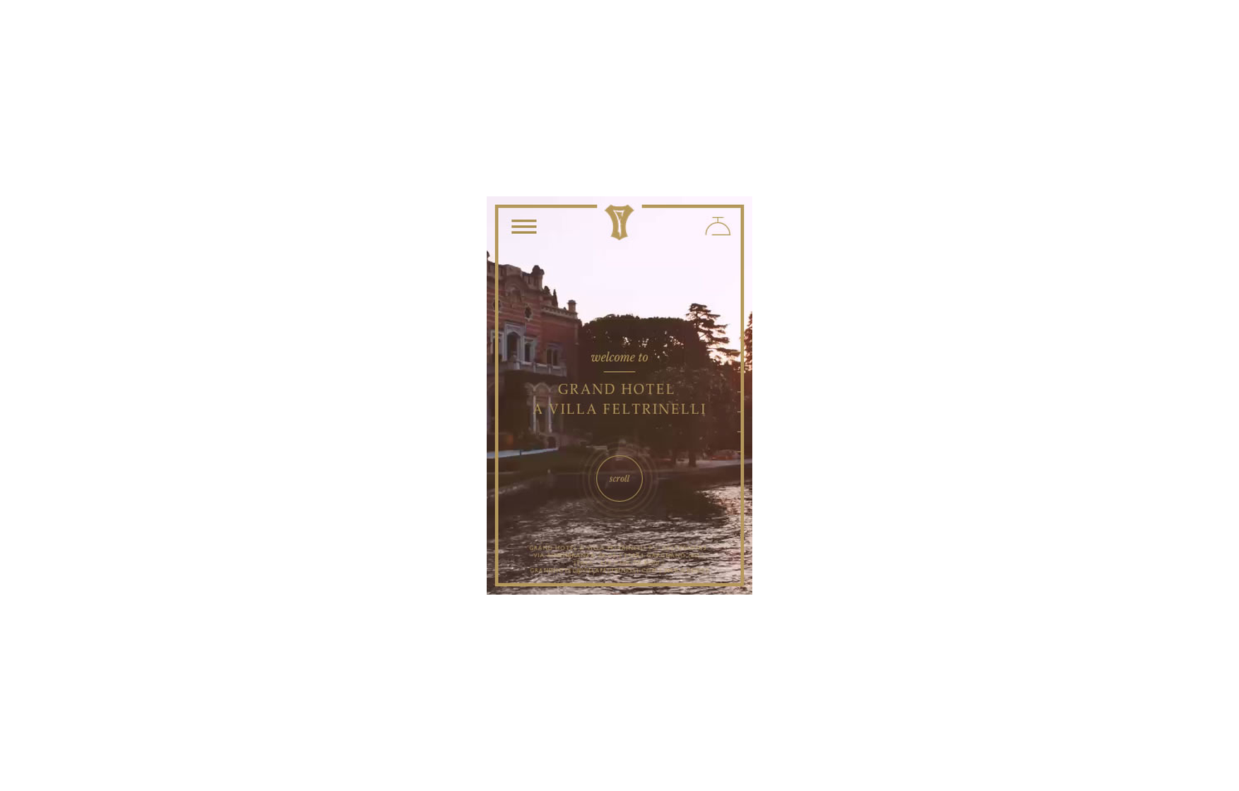 Grand Hotel a Villa Feltrinelli The FWA