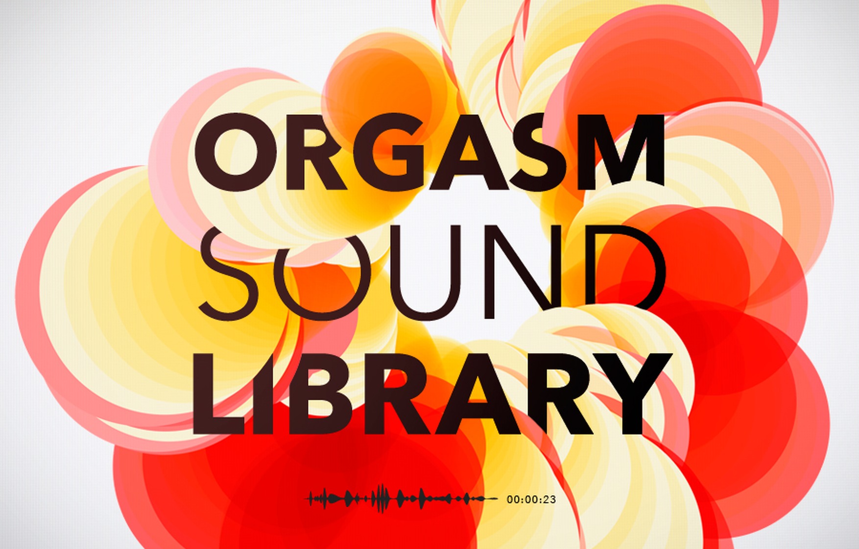 Orgasm sound library