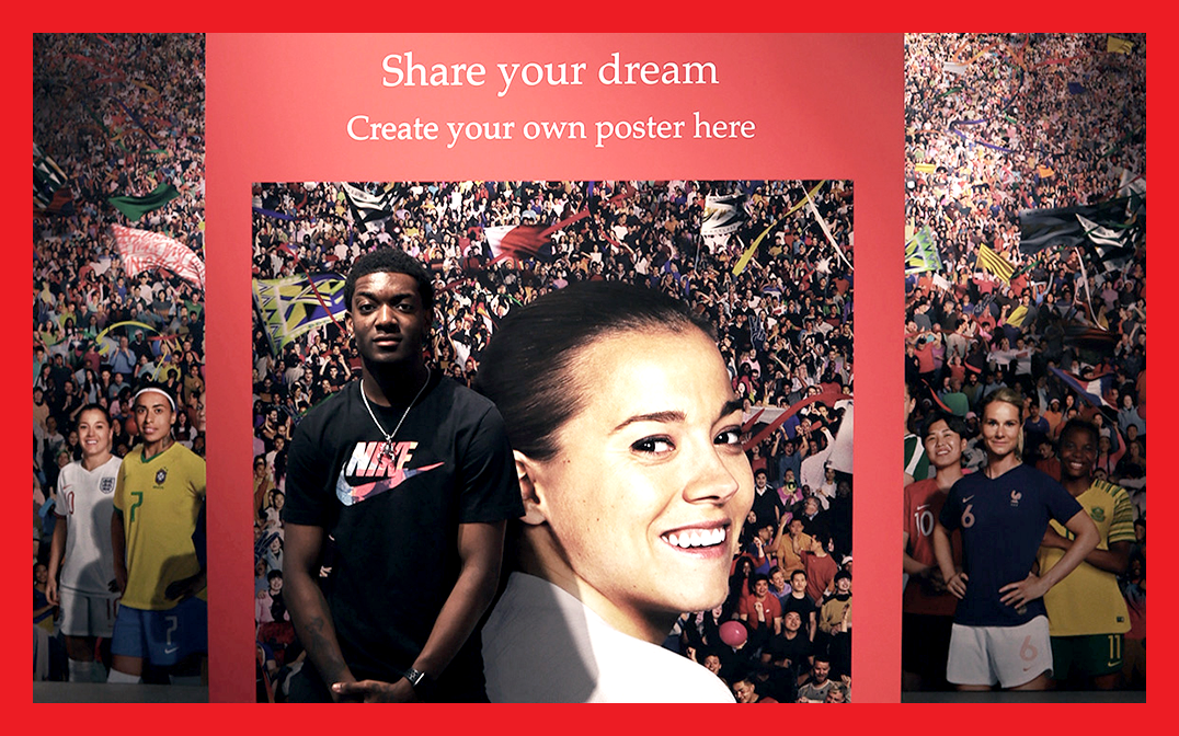 CWorld cup idea #103: Nike: Wall of Dreams