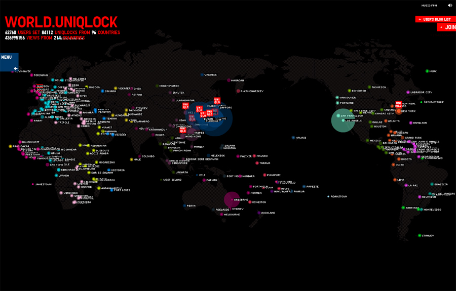 UNIQLOCK - The FWA